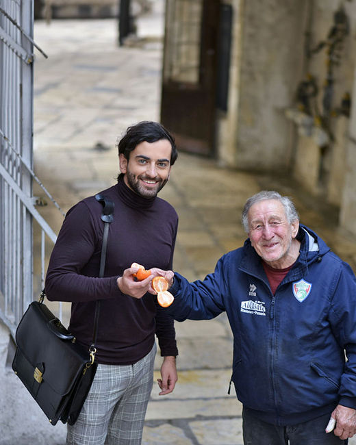 Teczka skórzana czarna LUCA
