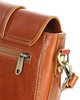 Torebka skórzana crossbody bag MAZZINI VERONA - camel