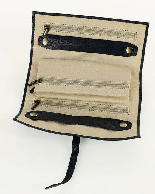 Torebka damska worek hobo bag skóra naturalna - MARCO MAZZINI czarna