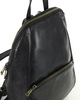Elegancki plecak damski skórzany miejski minimalizm - MARCO MAZZINI czarny
