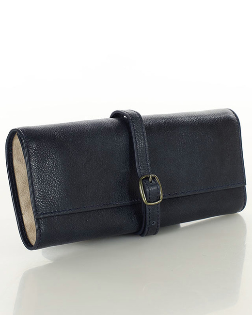 Torebka damska worek hobo bag skóra naturalna - MARCO MAZZINI czarna