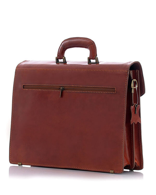 Torba skórzana brąz MARTINO