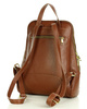 Plecak skórzany włoski MAZZINI - Capri camel