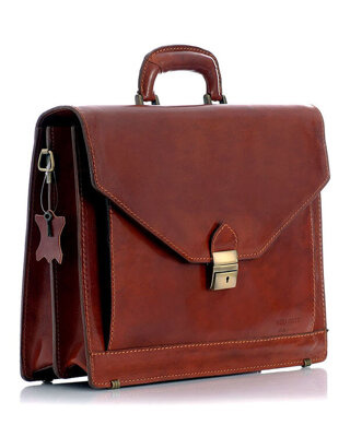 Torba skórzana brąz MARTINO