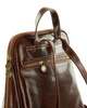 Plecak skórzany włoski MAZZINI - Capri brązowy