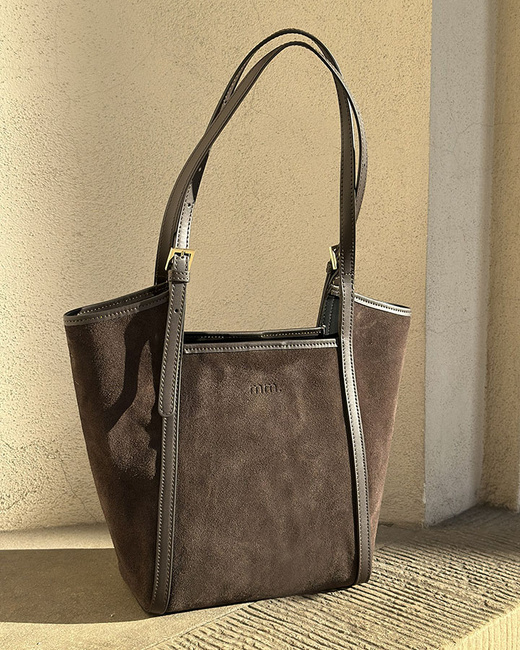 Torebka damska worek hobo bag skóra naturalna - MARCO MAZZINI czarna