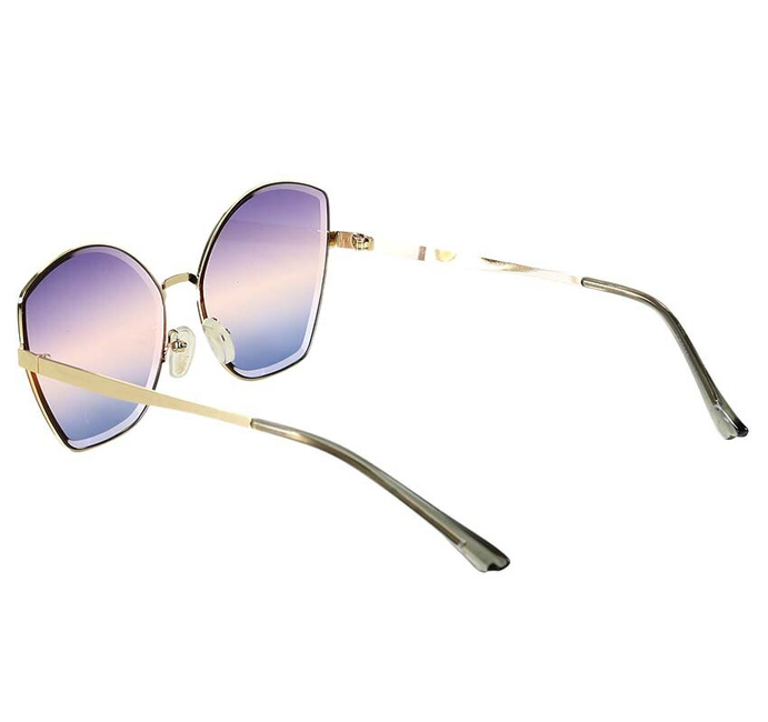 Okulary przeciwsłoneczne MAZZINI CAT EYE MAZZINI SIMPLE BEAUTY niebieskie