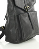 Plecak skórzany damski A4 - MARCO MAZZINI czarny