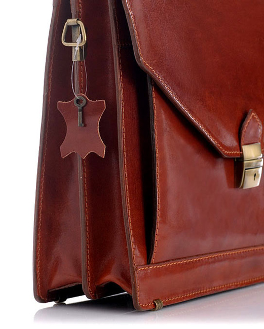 Torba skórzana brąz MARTINO