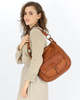 Torebka worek skóra naturalna hobo bag - MARCO MAZZINI camel