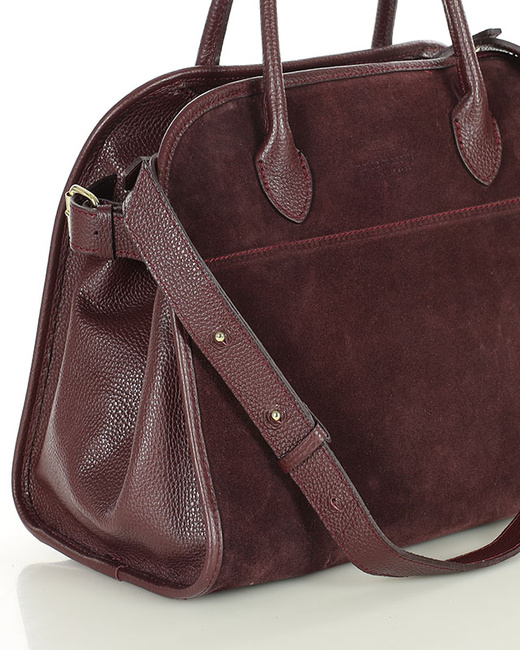 Torebka damska worek hobo bag skóra naturalna - MARCO MAZZINI czarna