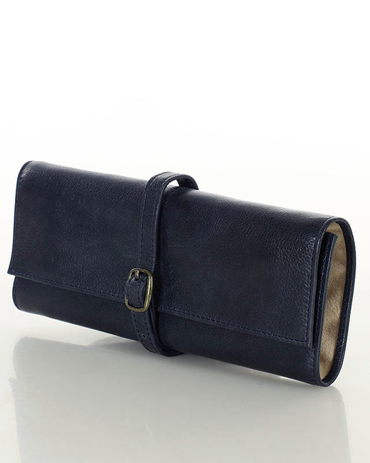 Torebka damska worek hobo bag skóra naturalna - MARCO MAZZINI czarna