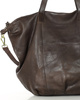 Torba damska skórzana shopper z kieszeniami - It bag MARCO MAZZINI smooth brąz caffe